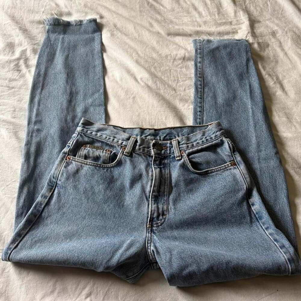 Vintage Calvin Klein Jeans Double Stonewash Straight Leg Denim